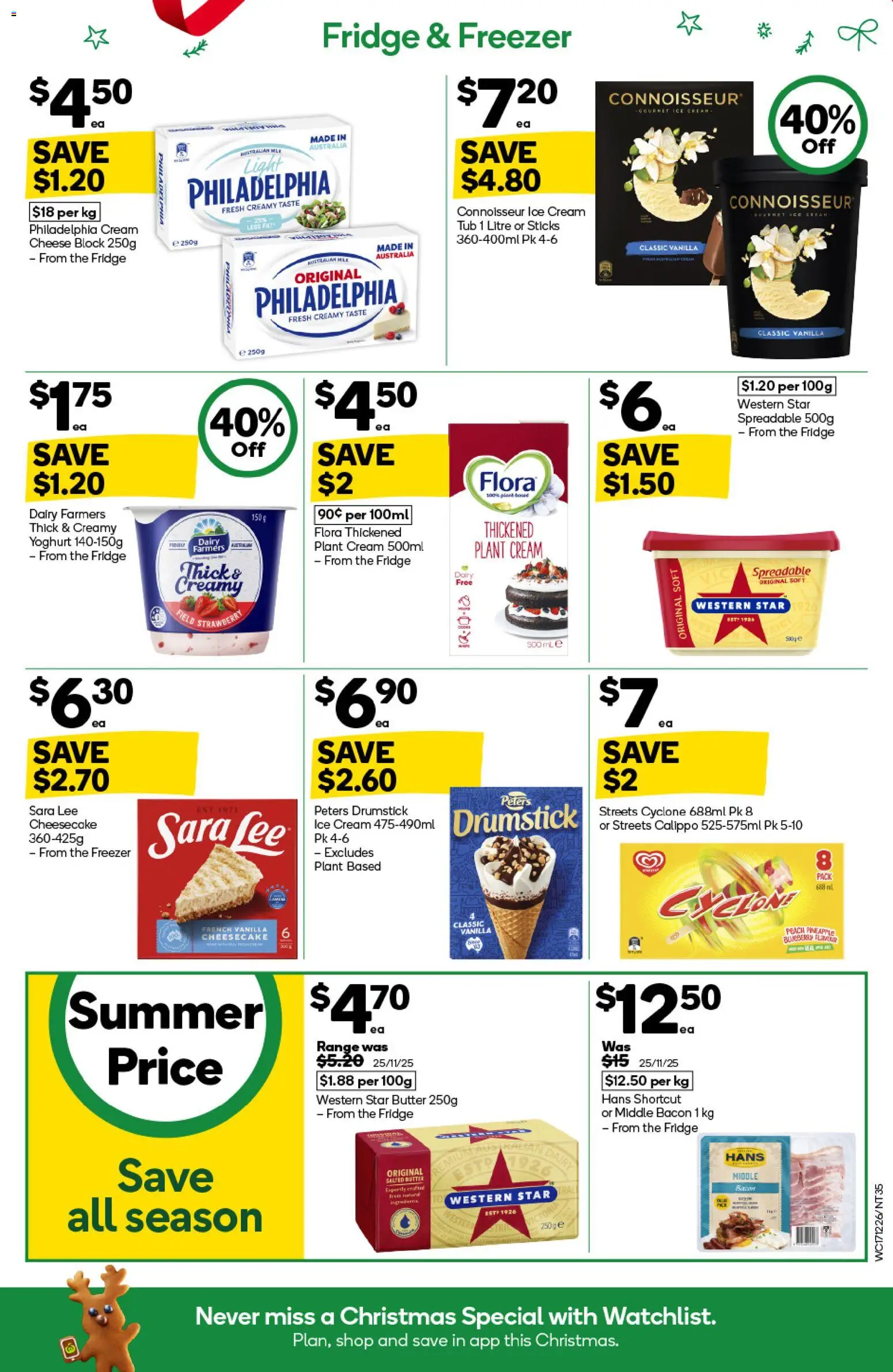 Woolworths catalogue - valid from 17.12.2025 | Page: 35 | Products: Dairy, Butter, Cheese, Peach