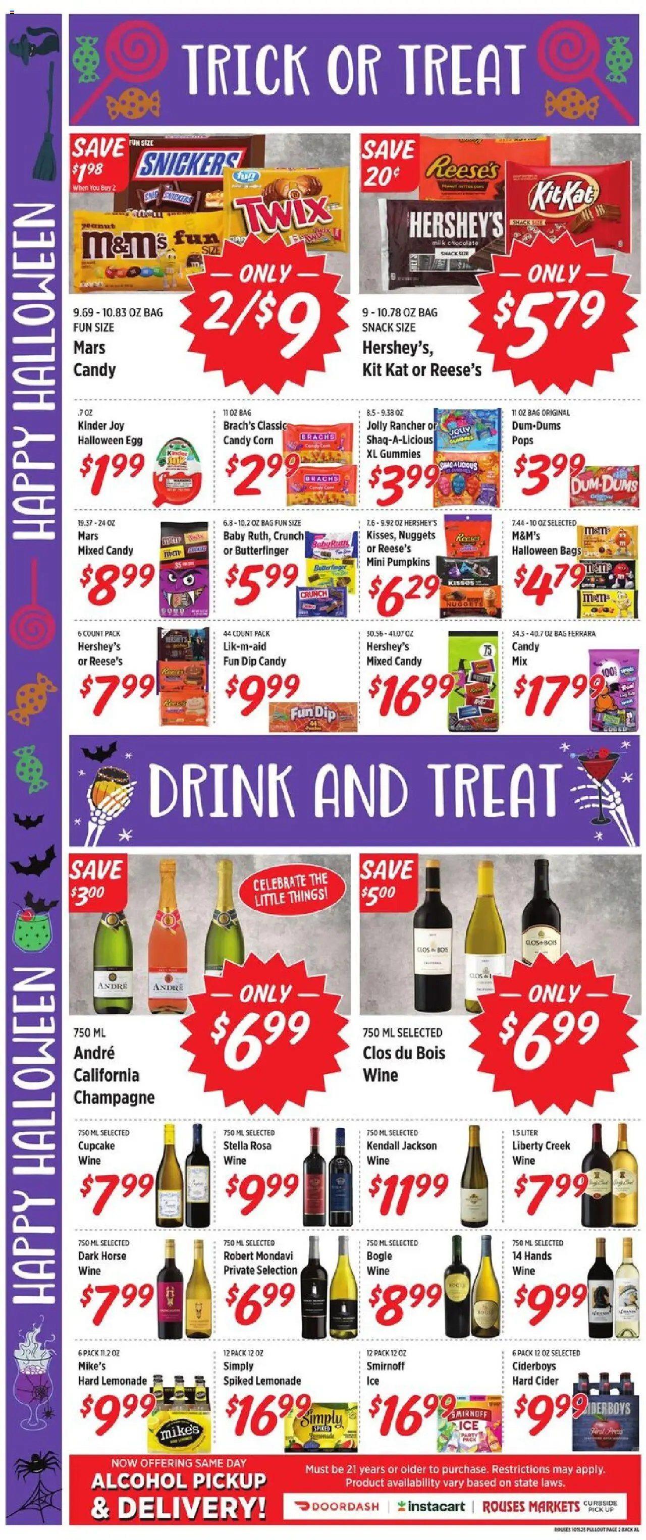 Rouses Weekly Ad - AL - valid from 15.10.2025 | Page: 6 | Products: Corn, Chocolate, Cupcake, Bag