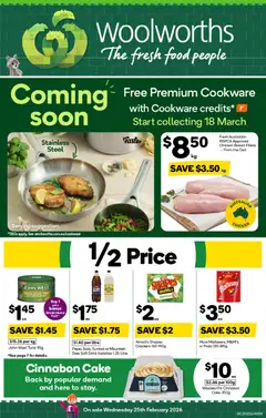 Preview of Weekly catalogue Woolworths 25/02 - valid from 25.02.2026