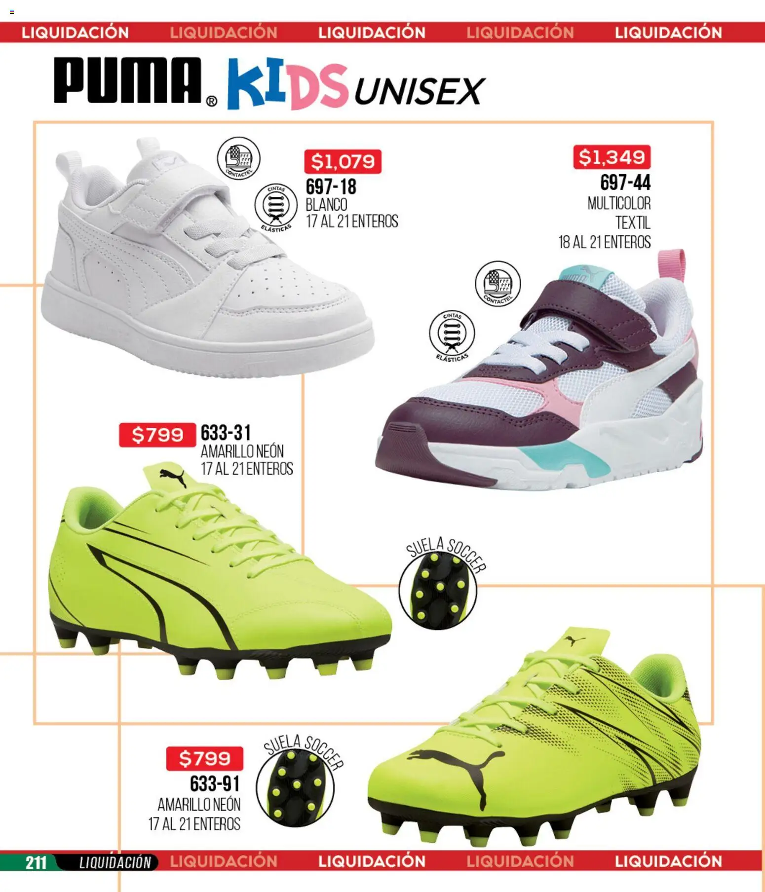 Nuevas ofertas de Cklass válidas en toda la República Mexicana desde el 18.03.2026. ¡Encuentra las mejores ofertas en Cklass catálogo Liquidación total calzado! | Página: 212