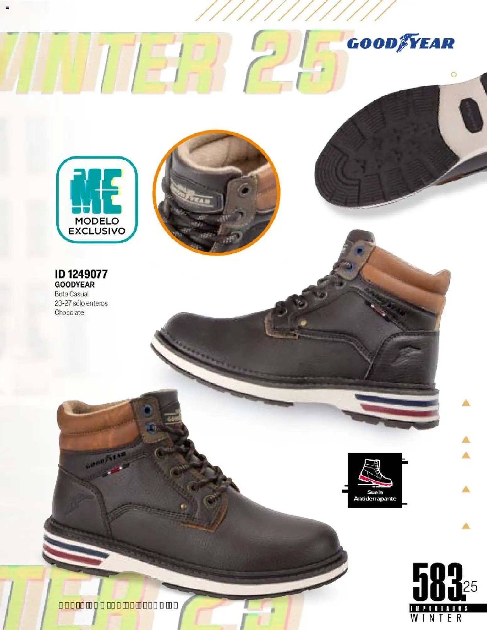 Nuevas ofertas de Price Shoes válidas en toda la República Mexicana desde el 11.11.2025. ¡Encuentra las mejores ofertas en Price Shoes catálogo Importados Winter 2025  ! | Página: 583 | Productos: Chocolate