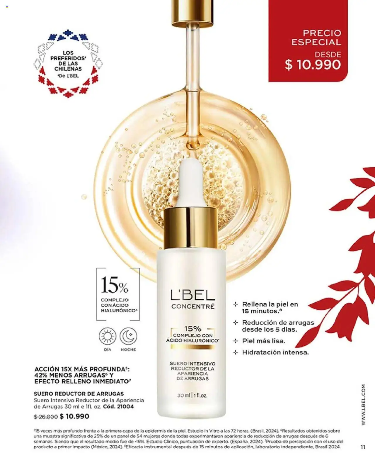 Catálogo L'Bel Campaña 14 │ válido desde el 01.09.2025 | Página: 11 | Productos: Sobre