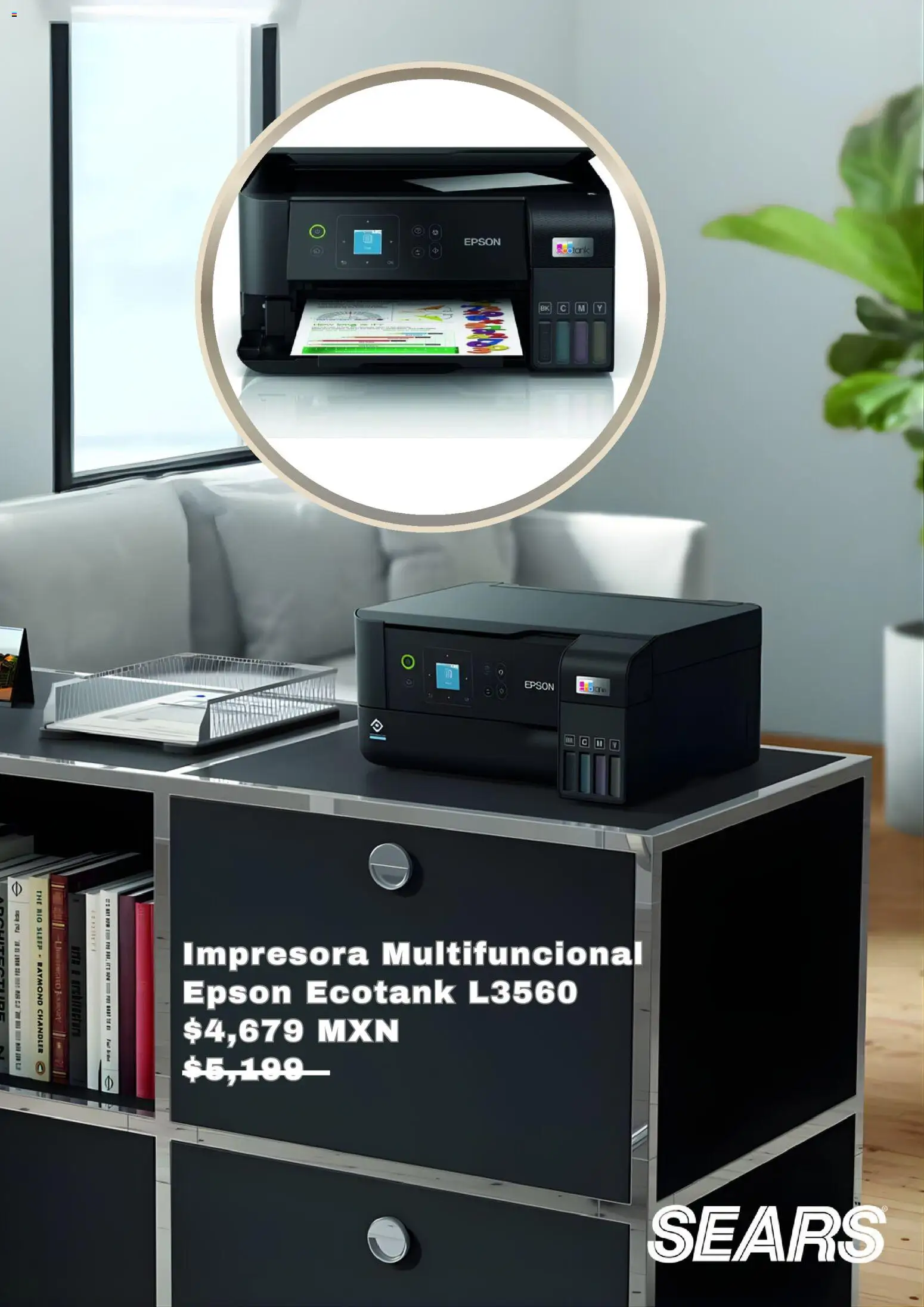 Nuevas ofertas de Sears válidas en toda la República Mexicana desde el 07.11.2025. ¡Encuentra las mejores ofertas en Sears Buen Fin! | Página: 4 | Productos: Impresora