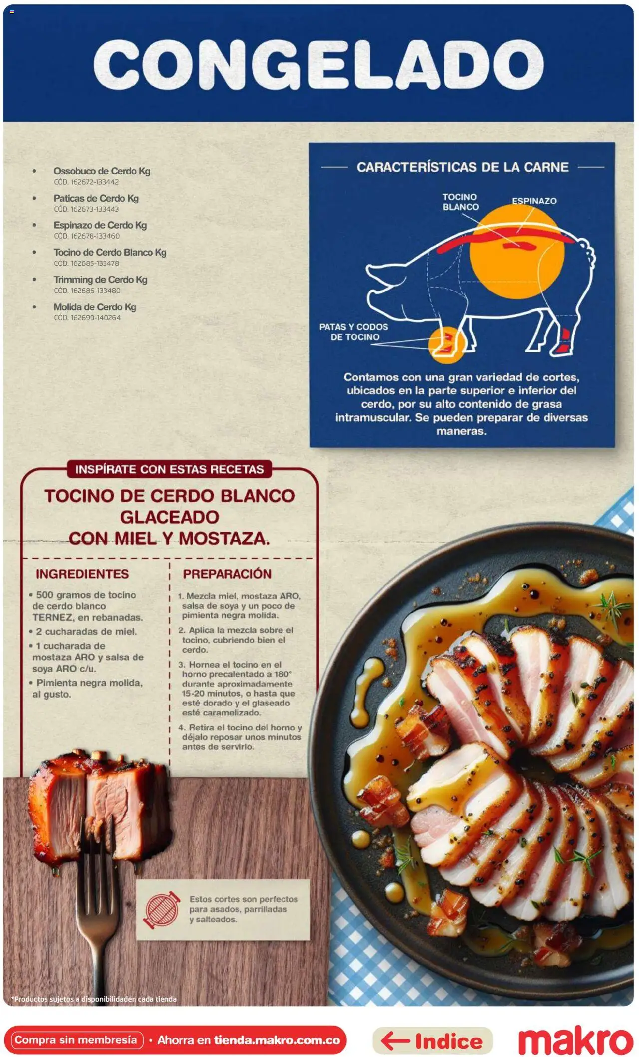 Makro revista - valida desde el 16.04.2025 | Página: 6 | Productos: Cerdo, Horno, Mostaza, Pilas