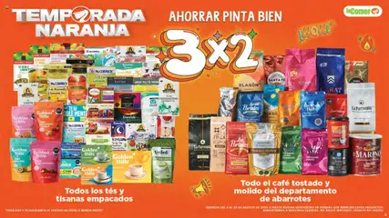 Nuevas ofertas de La Comer válidas en toda la República Mexicana desde el 06.08.2025. ¡Encuentra las mejores ofertas en La Comer - Folleto! | Página: 8 | Productos: Manzana, Café, Kiwi, Té