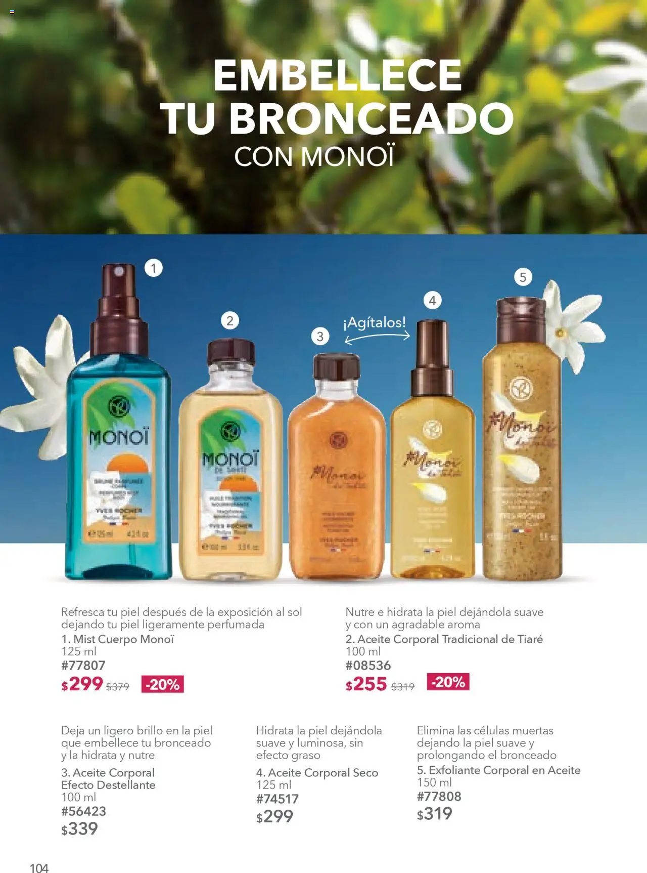 Nuevas ofertas de Yves Rocher válidas en toda la República Mexicana desde el 18.09.2025. ¡Encuentra las mejores ofertas en Yves Rocher - Campaña 13 2025! | Página: 106 | Productos: Exfoliante corporal, Brillo, Aceite