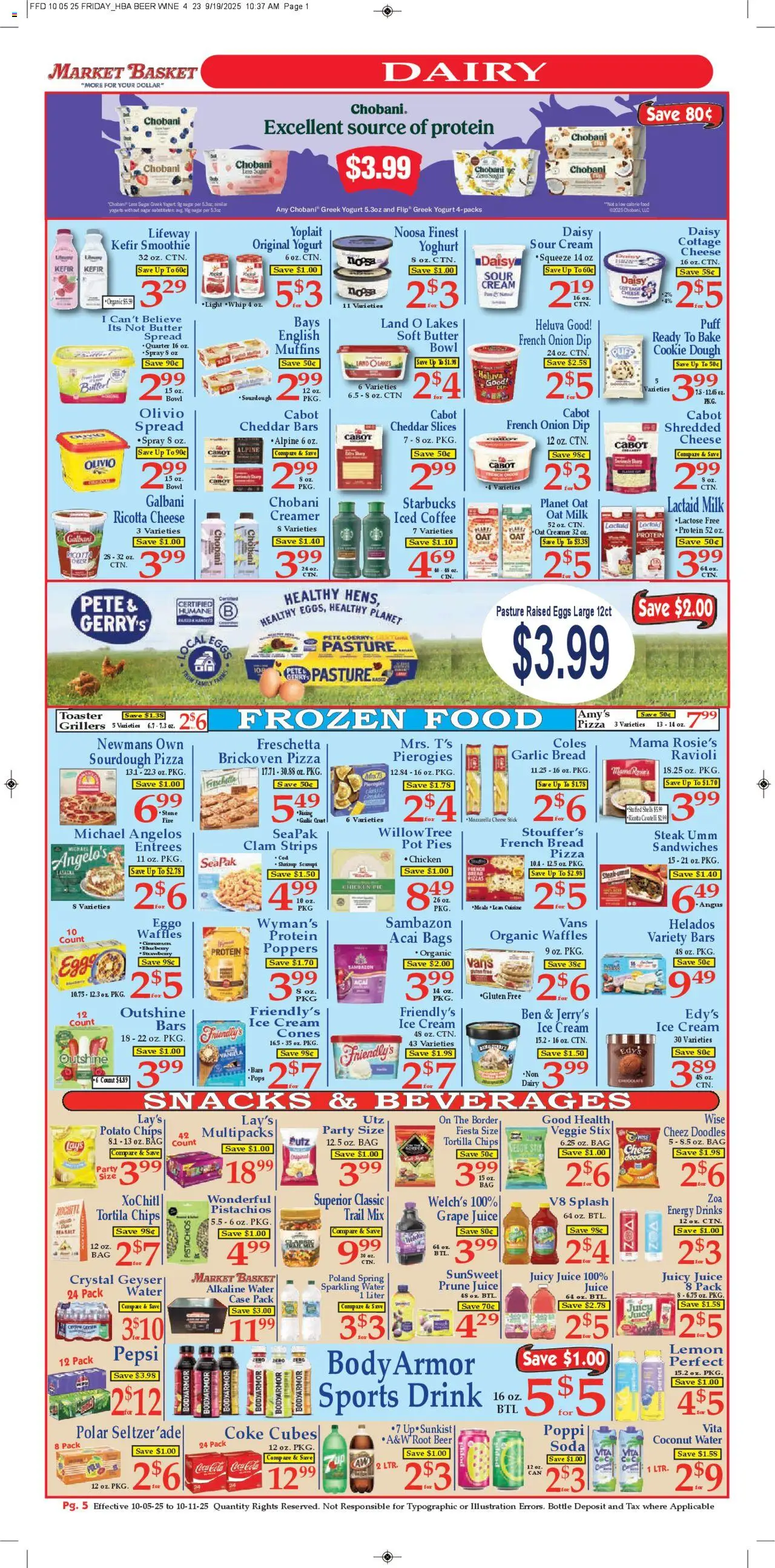 Market Basket Ad - valid from 05.10.2025 | Page: 5