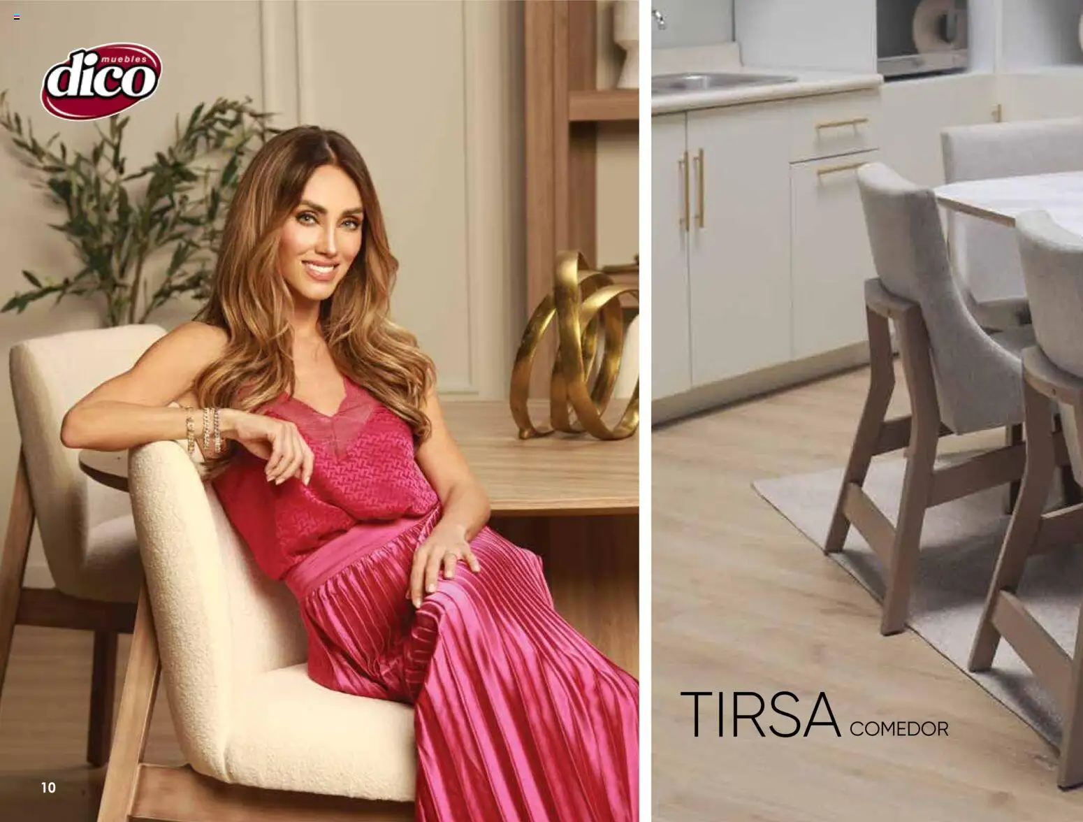 Nuevas ofertas de Muebles Dico válidas en toda la República Mexicana desde el 07.11.2025. ¡Encuentra las mejores ofertas en Muebles Dico catálogo Colección Casa Anahí! | Página: 10