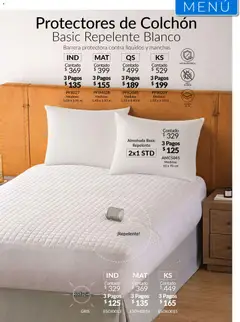 Vista previa de Colchas Concord catálogo, nuevo folleto de la tienda, válido en México a partir del 01.05.2026 | Página: 172 | Productos: Repelente, Colchón, Almohada
