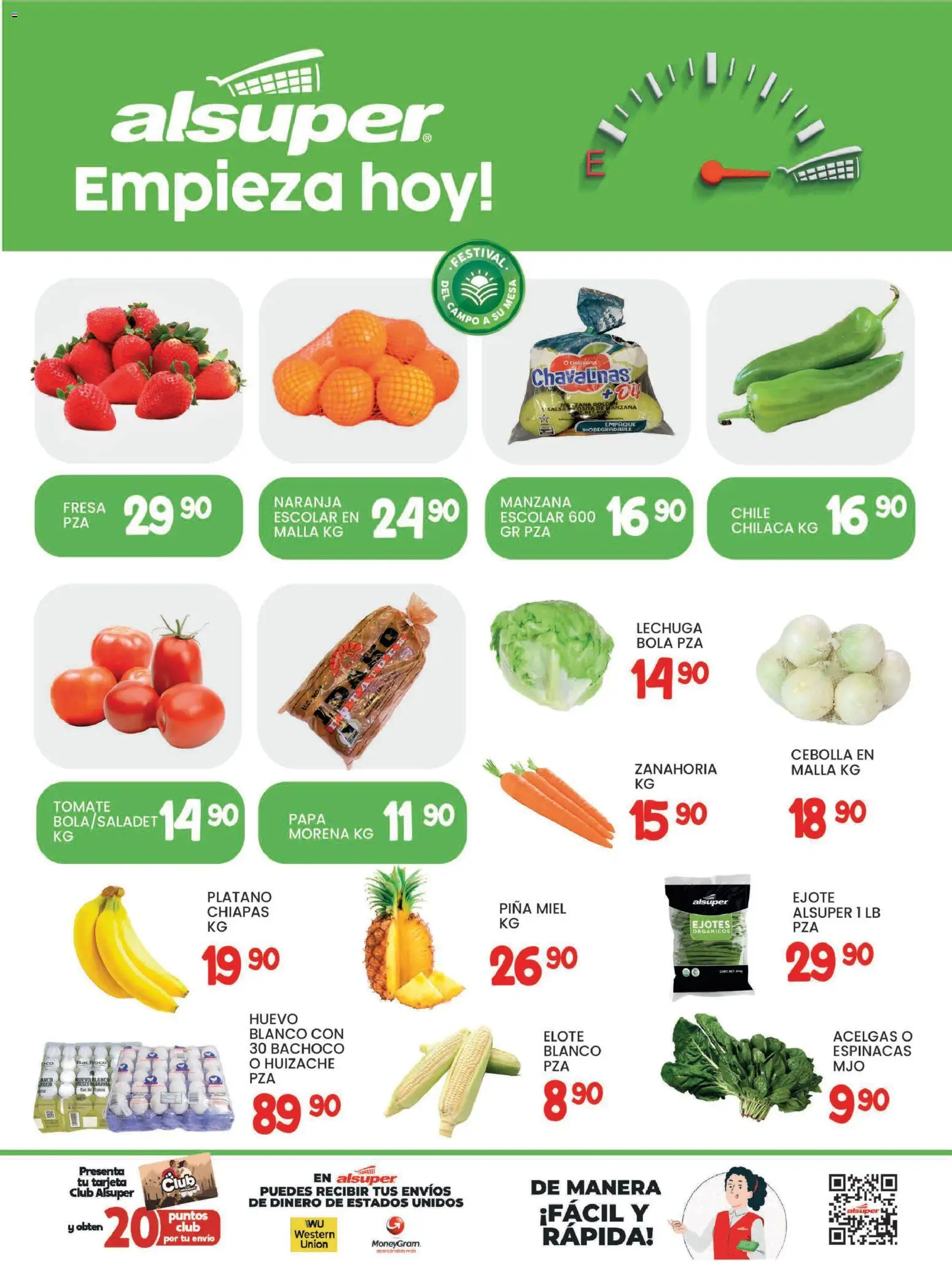 Nuevas ofertas de Alsuper válidas en toda la República Mexicana desde el 20.01.2026. ¡Encuentra las mejores ofertas en Alsuper folleto! | Página: 8 | Productos: Papa, Lechuga, Piña, Malla