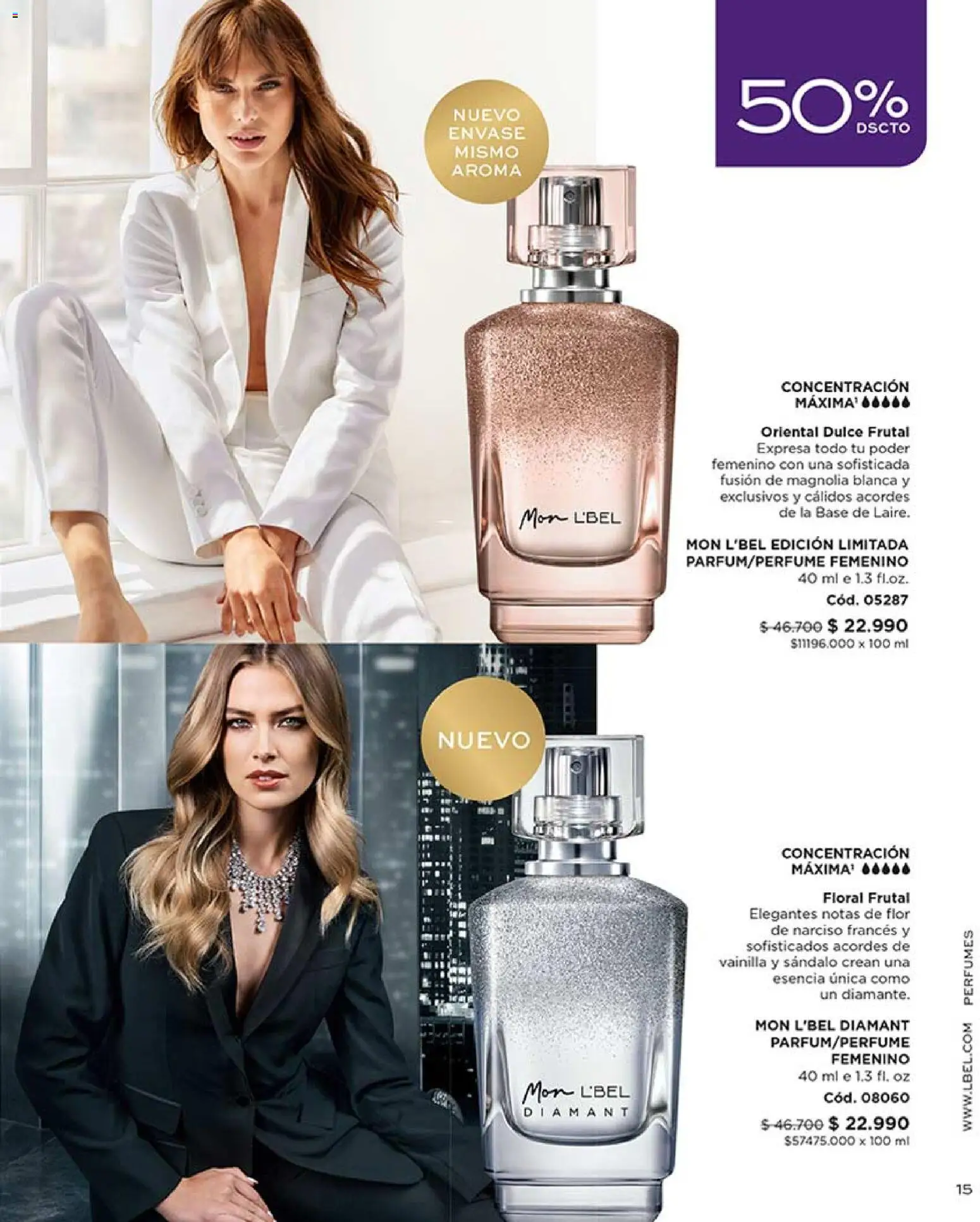 Catálogo L'Bel Campaña 6 │ válido desde el 01.04.2026 | Página: 15 | Productos: Base