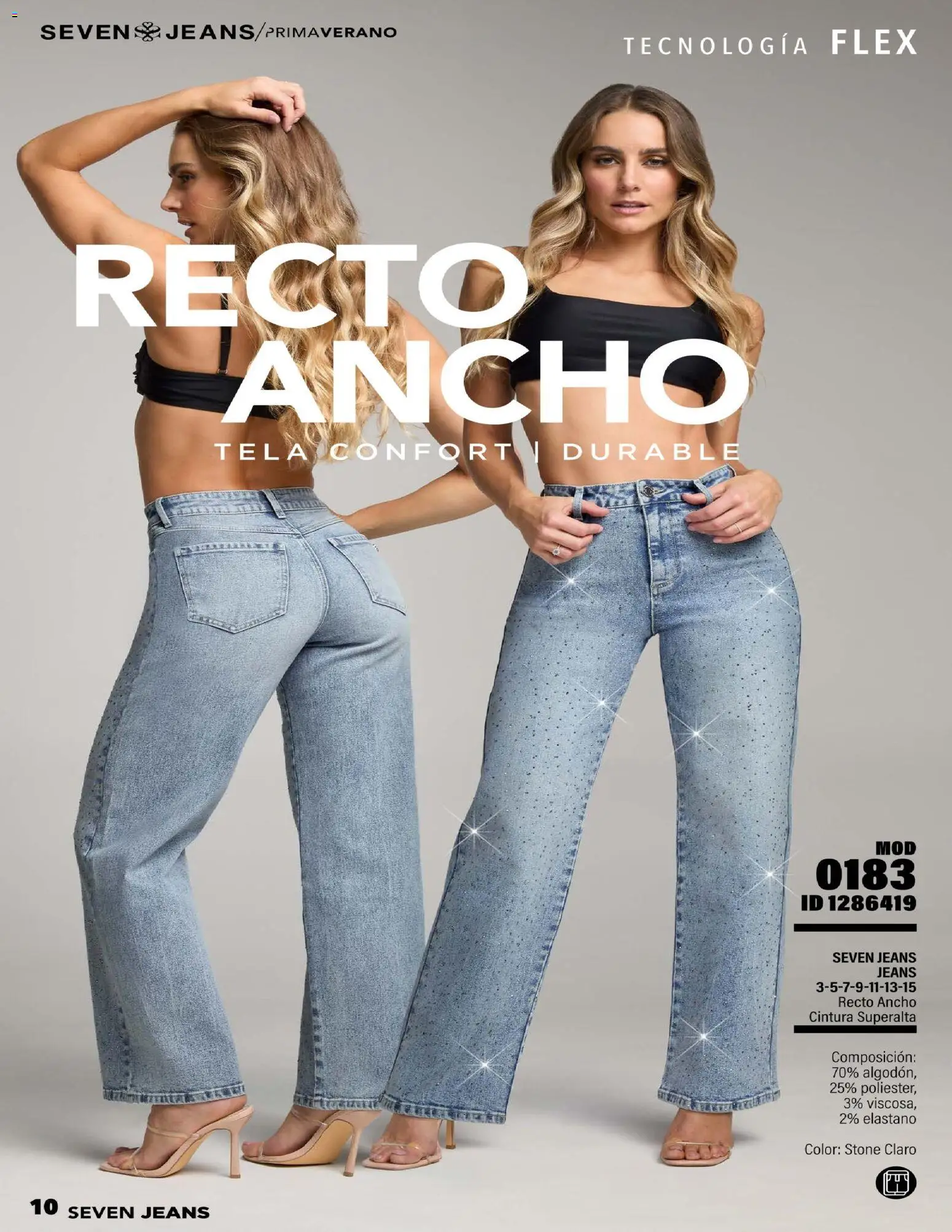 Nuevas ofertas de Price Shoes válidas en toda la República Mexicana desde el 09.02.2026. ¡Encuentra las mejores ofertas en Price Shoes catálogo Seven Jeans Denim! | Página: 10