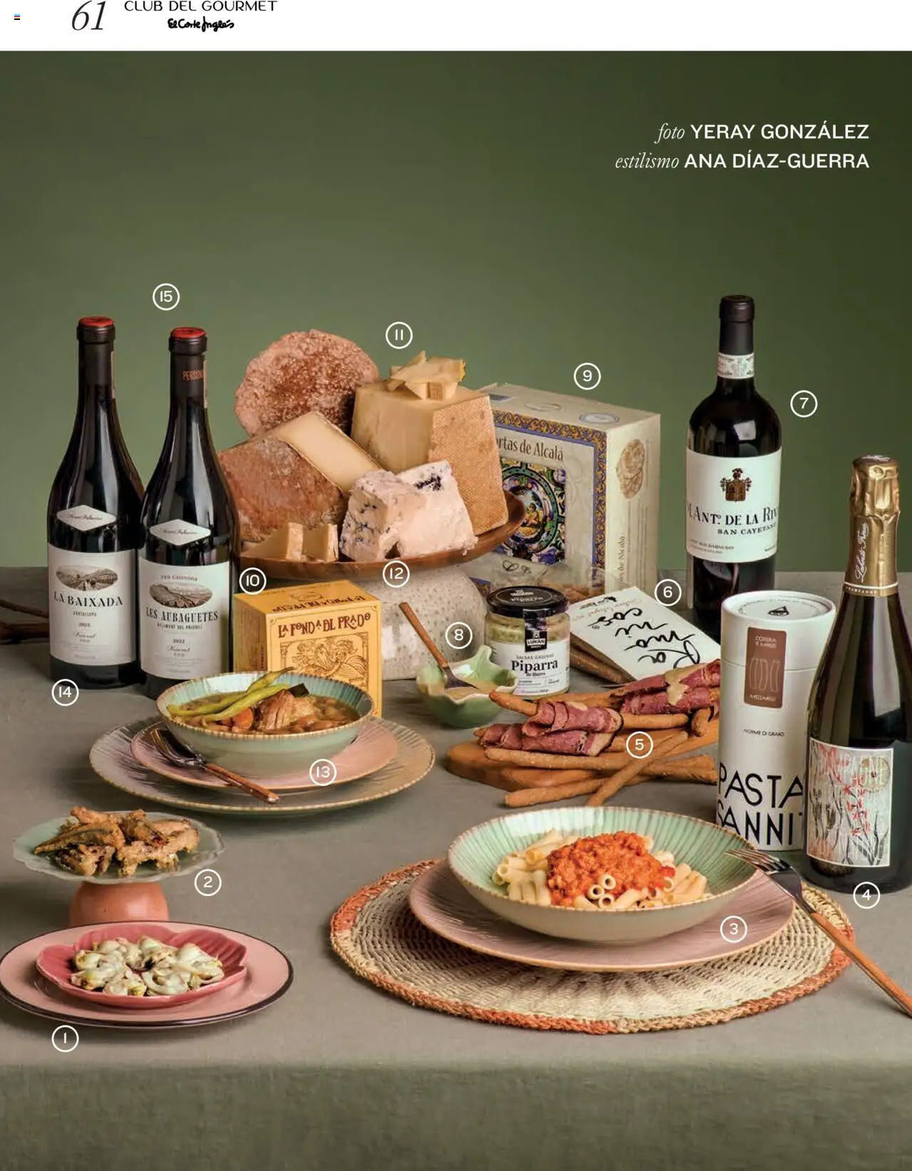 Nuevas ofertas de El Corte Inglés válidas en toda la República Mexicana desde el 29.09.2025. ¡Encuentra las mejores ofertas en El Corte Inglés - Catálogo Gourmet Magazine Otoño! | Página: 61 | Productos: Pasta