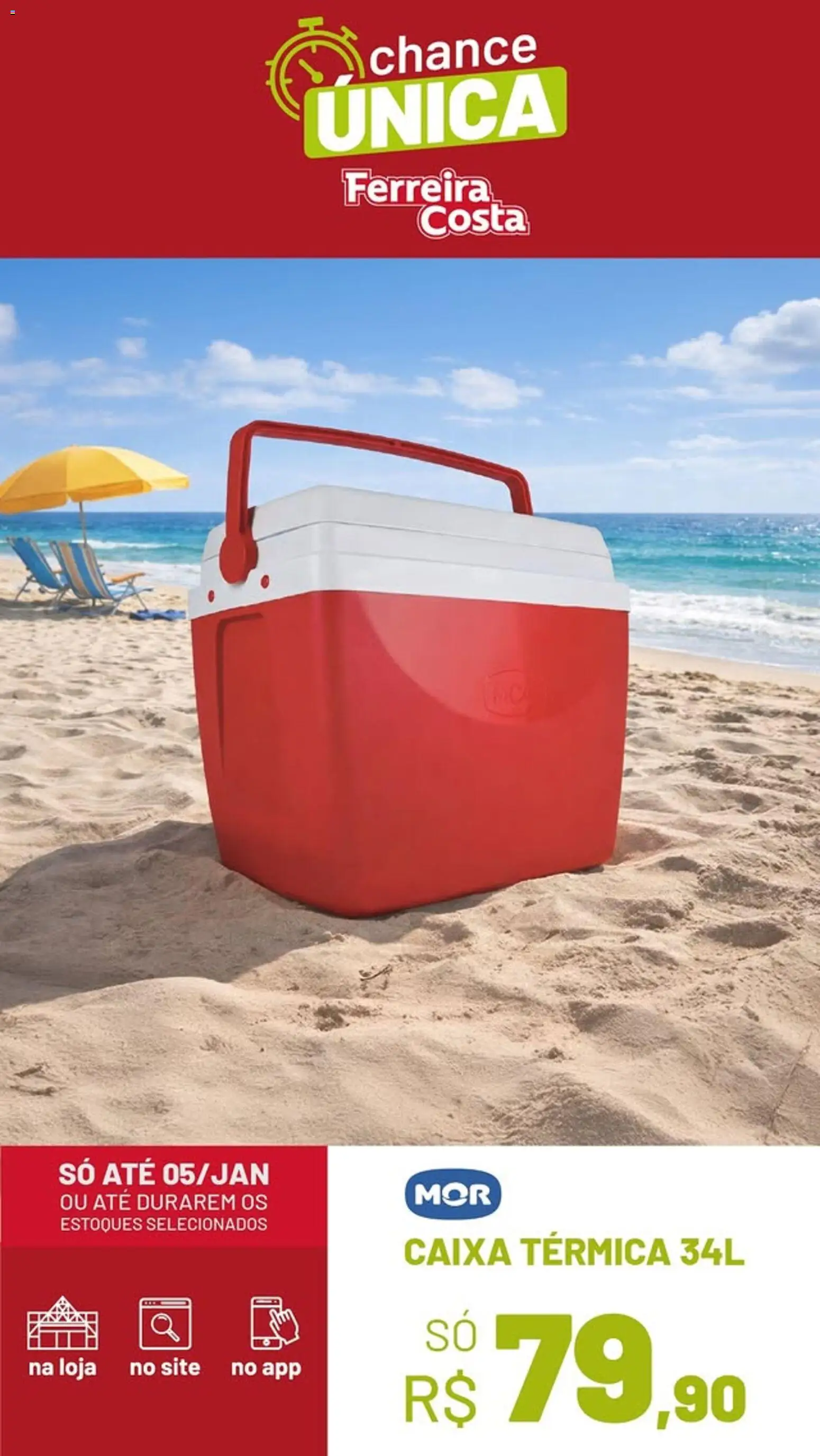 Ferreira Costa Folheto - válido de 31.12.2025 | Página: 6 | Produtos: Caixa térmica, Caixa