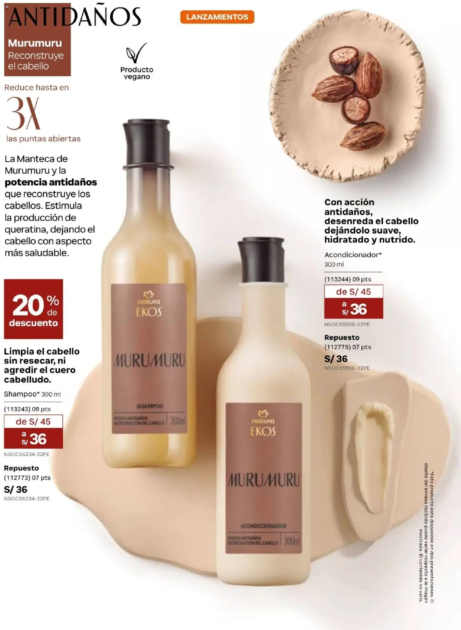 Catálogo Natura válido desde 20.02.2026 | Página: 107 | Productos: Shampoo, Acondicionador