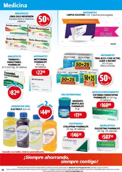 Nuevas ofertas de Farmacia Guadalajara válidas en toda la República Mexicana desde el 15.08.2025. ¡Encuentra las mejores ofertas en Farmacia Guadalajara - Catálogo! | Página: 14 | Productos: Tablet, Caja, Tableta, Sobre