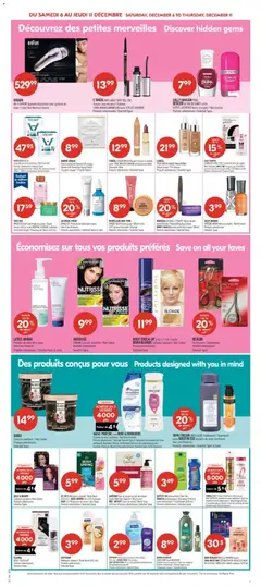 Preview of Pharmaprix weekly flyer / circulaire from shop Pharmaprix valid from 06.12.2025 | Page: 20