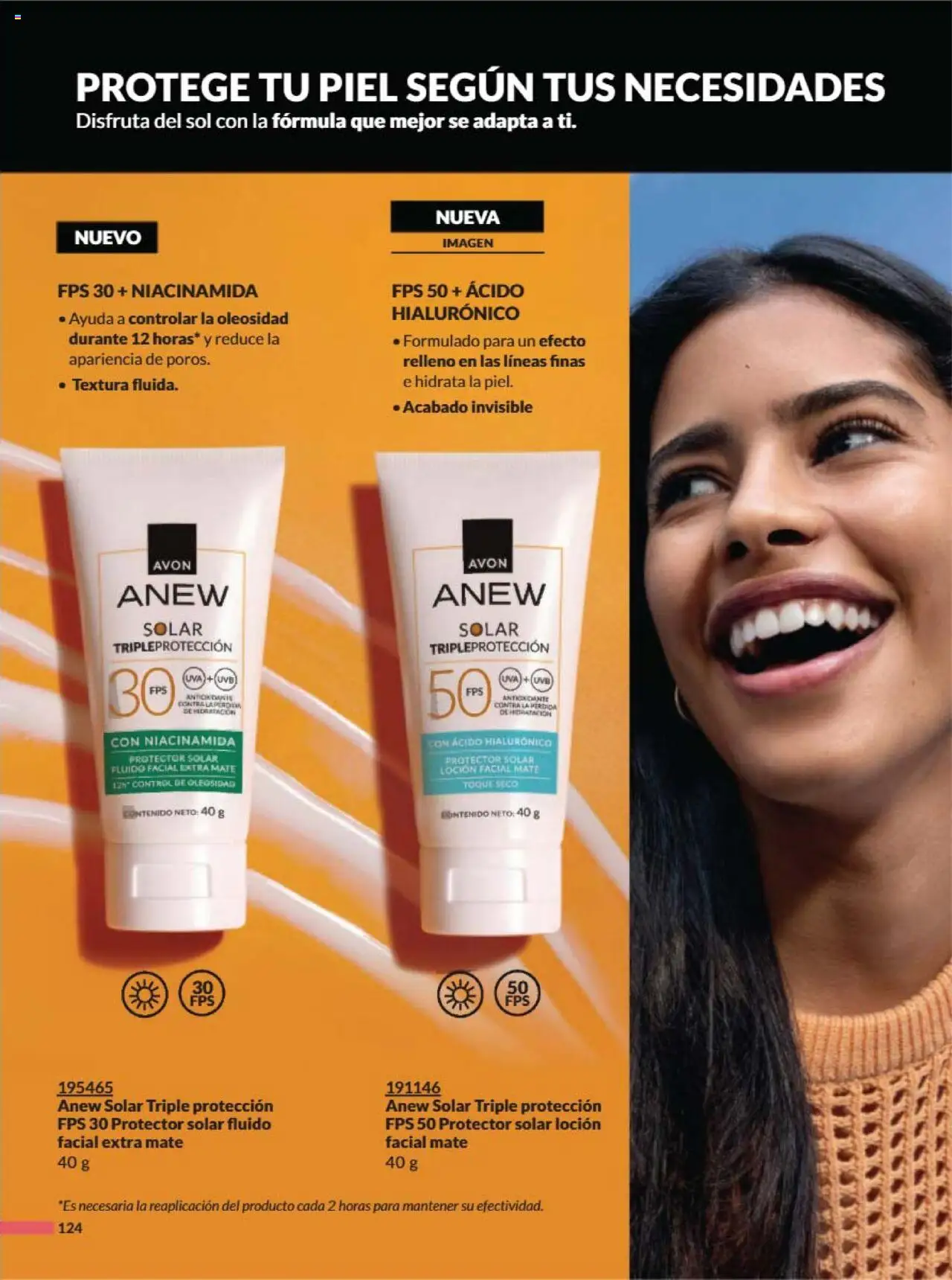 Nuevas ofertas de AVON válidas en toda la República Mexicana desde el 12.09.2025. ¡Encuentra las mejores ofertas en AVON - Campaña 15 2025! | Página: 131 | Productos: Loción, Uva, Mate, Protector solar