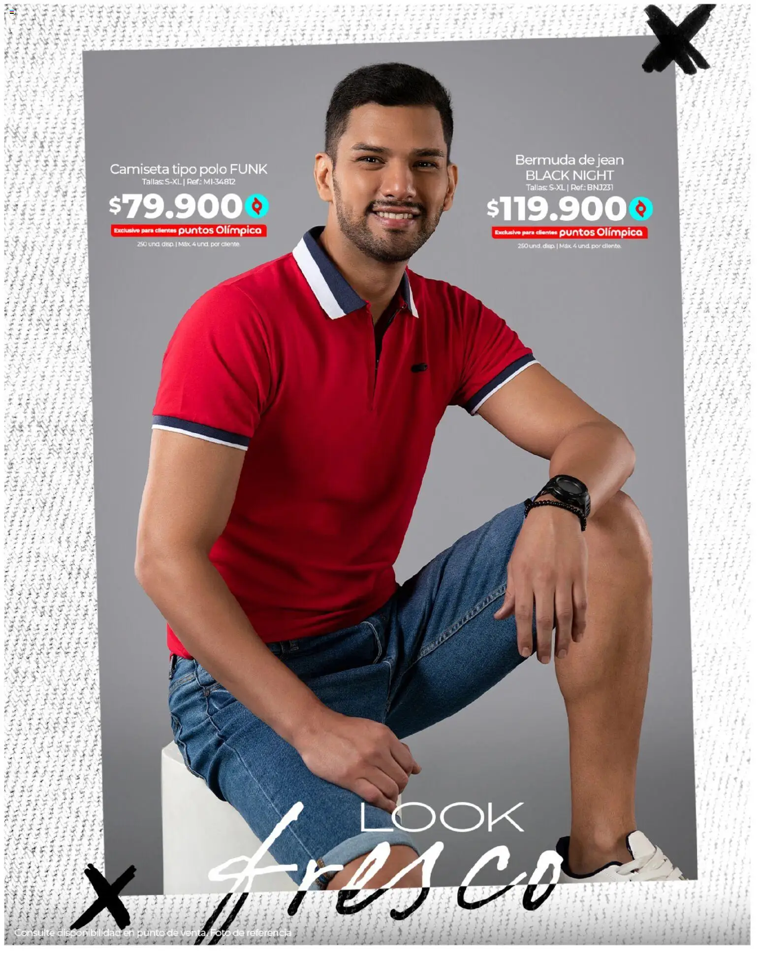 Olímpica revista - valida desde el 14.11.2025 | Página: 14 | Productos: Bermuda, Jean, Camiseta