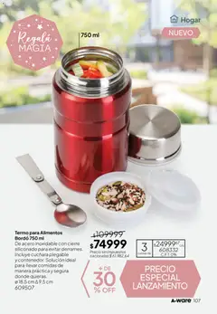 Vista previa Tupperware Folleto válido desde el 24.11.2025 | Página: 108 | Productos: Cuchara, Termo