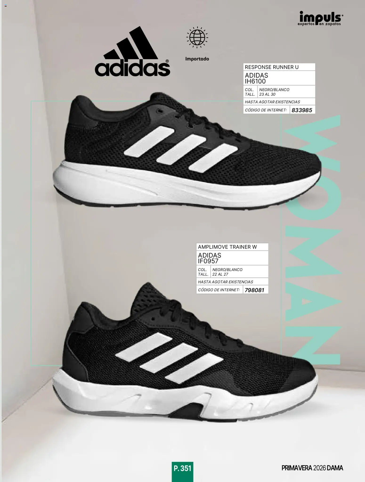 Nuevas ofertas de Impuls válidas en toda la República Mexicana desde el 01.01.2026. ¡Encuentra las mejores ofertas en Impuls catálogo Primavera! | Página: 353 | Productos: Zapatos