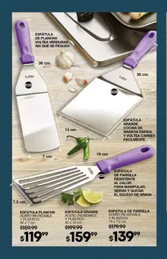 Vista previa de Fuller campaña 20 2026, nuevo folleto de la tienda, válido en México a partir del 07.01.2026 | Página: 182 | Productos: Espátula, Cocina, Parrilla, Plancha