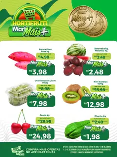 Mart Minas - Ofertas Hortifruti - Pré-Visualização do folheto da loja Mart Minas, válido de 17.12.2025