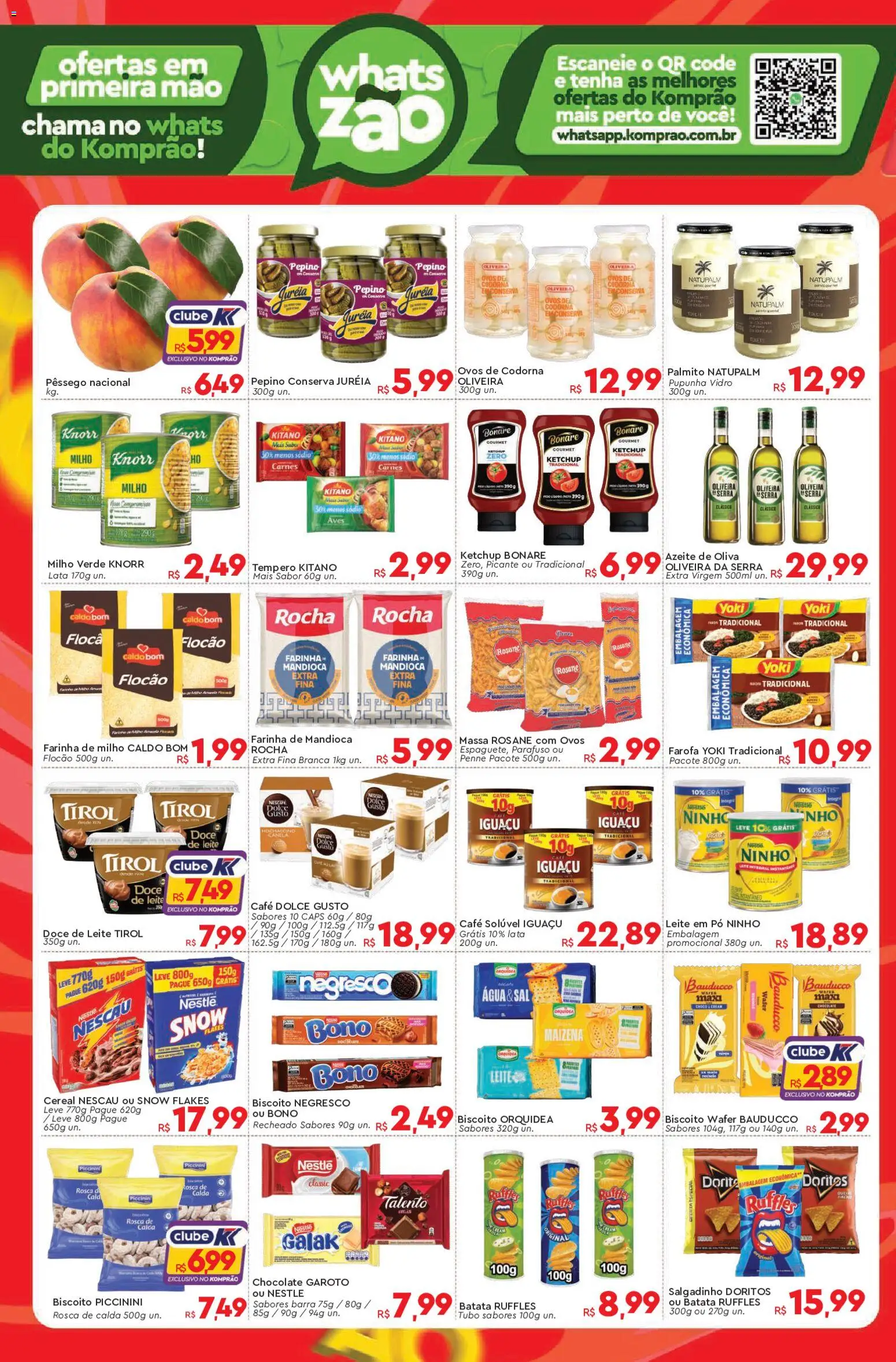 Komprao Atacadista Folheto - válido de 17.01.2026 | Página: 2 | Produtos: Farinha de mandioca, Café, Batata, Knorr