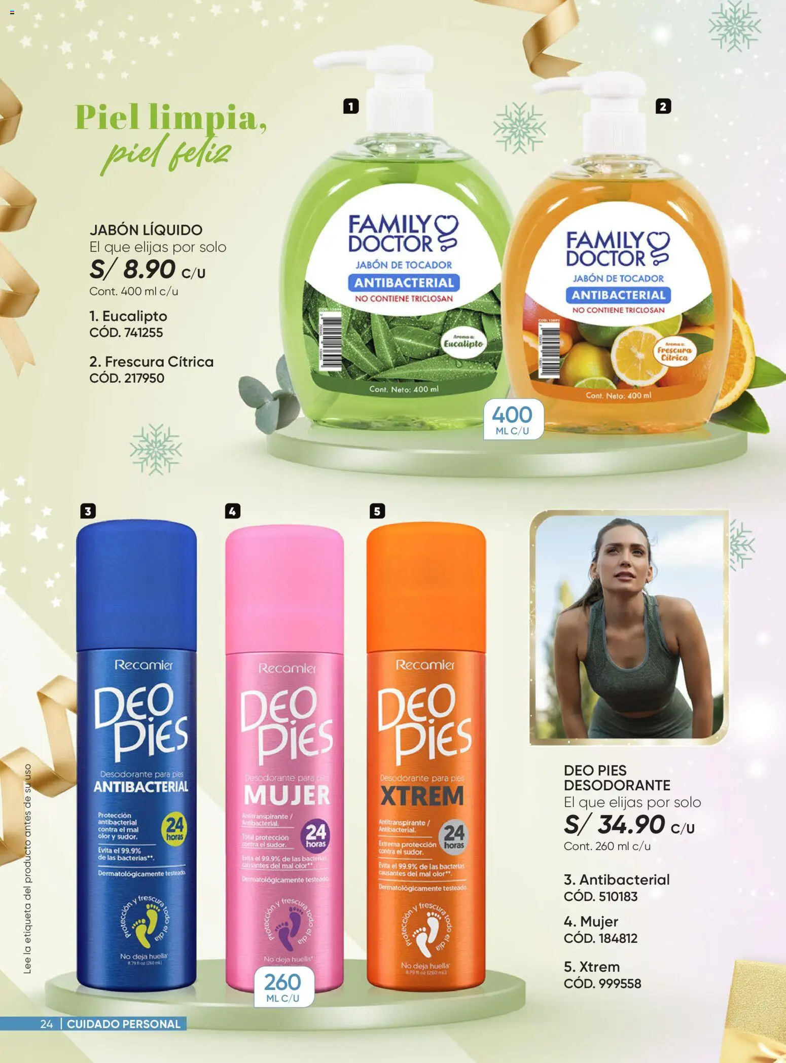 Catálogo Azzorti válido desde 03.11.2025 | Página: 24 | Productos: Jabón, Desodorante, Antitranspirante