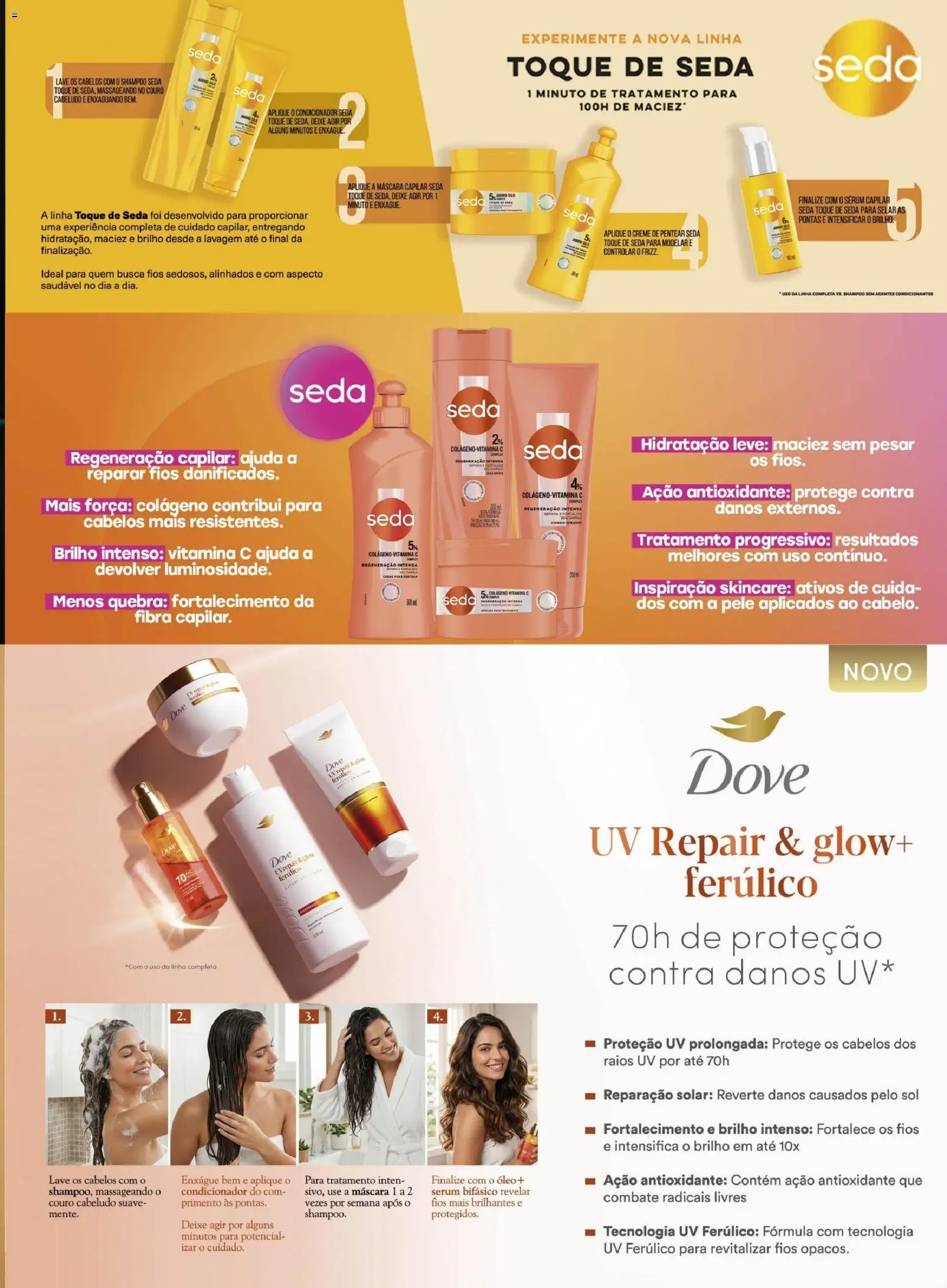 Bistek Supermercados Folheto - válido de 27.03.2026 | Página: 3 | Produtos: Condicionador, Creme, Dove, Vitamina c