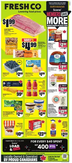 Preview of FreshCo weekly flyer / circulaire from shop FreshCo valid from 11.12.2025