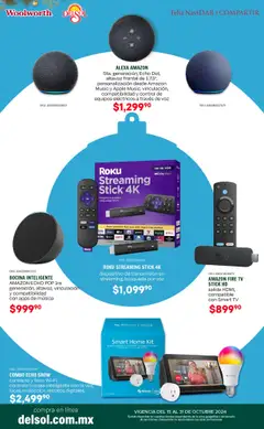 Vista previa de Del Sol y Woolworth - Catálogo Feliz NaviDar y Compartir , nuevo folleto de la tienda, válido en México a partir del 09.10.2025 | Página: 40