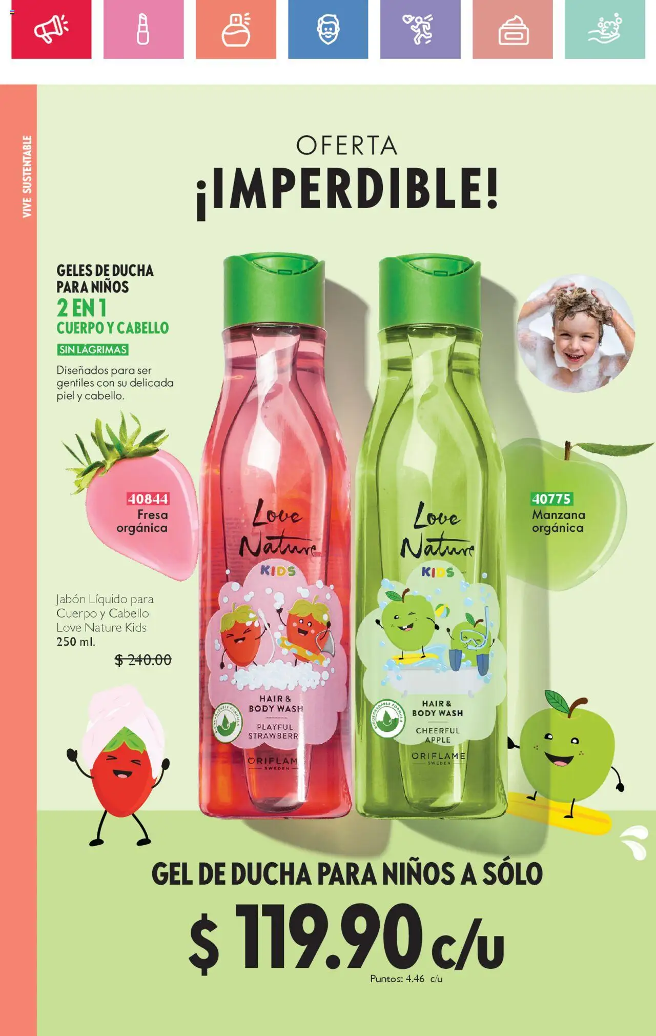 Nuevas ofertas de Oriflame válidas en toda la República Mexicana desde el 02.08.2025. ¡Encuentra las mejores ofertas en Oriflame - Campaña 11 2025! | Página: 30 | Productos: Fresa, Body, Jabón, Gel de ducha