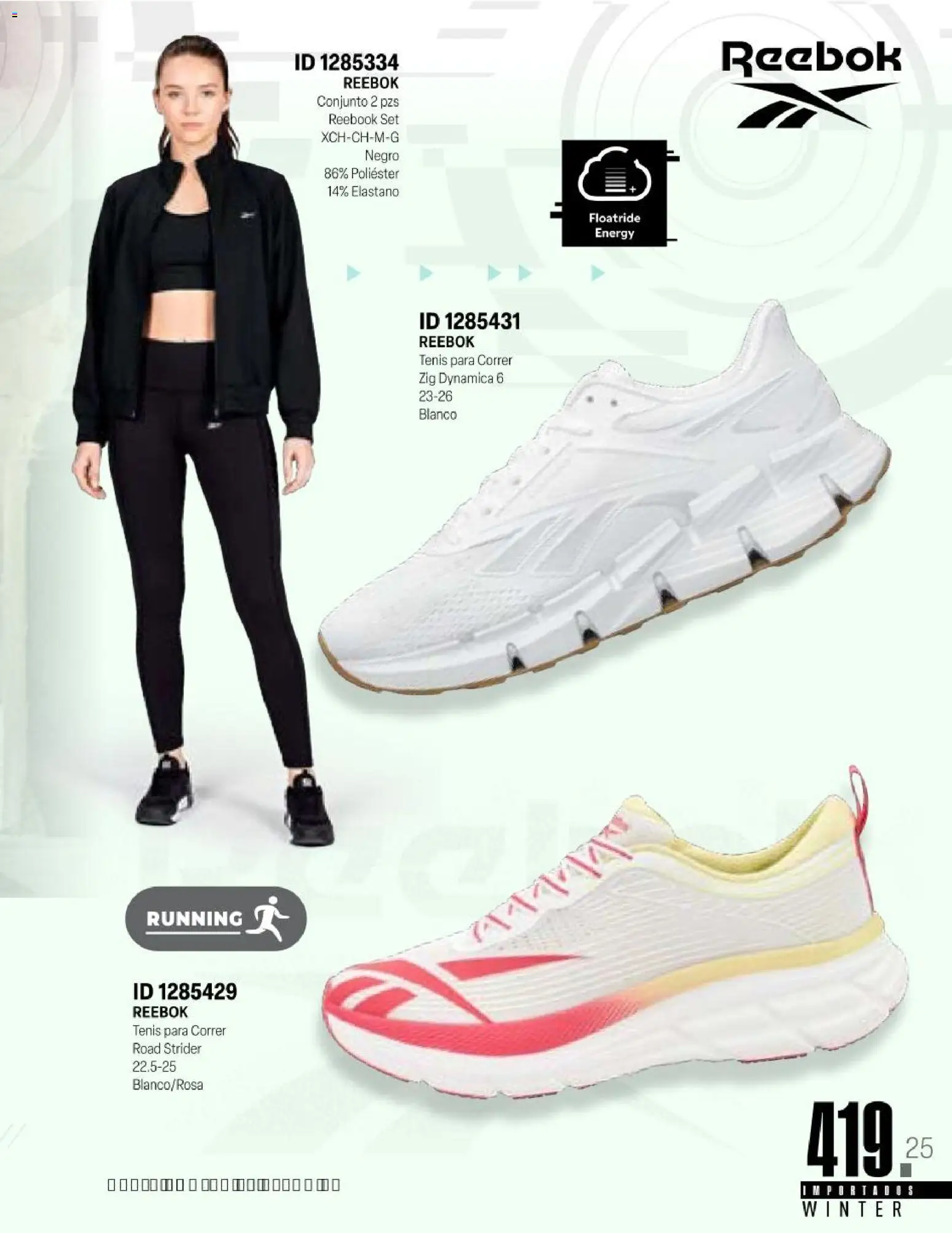 Nuevas ofertas de Price Shoes válidas en toda la República Mexicana desde el 11.11.2025. ¡Encuentra las mejores ofertas en Price Shoes catálogo Importados Winter 2025  ! | Página: 419 | Productos: Tenis, Conjunto