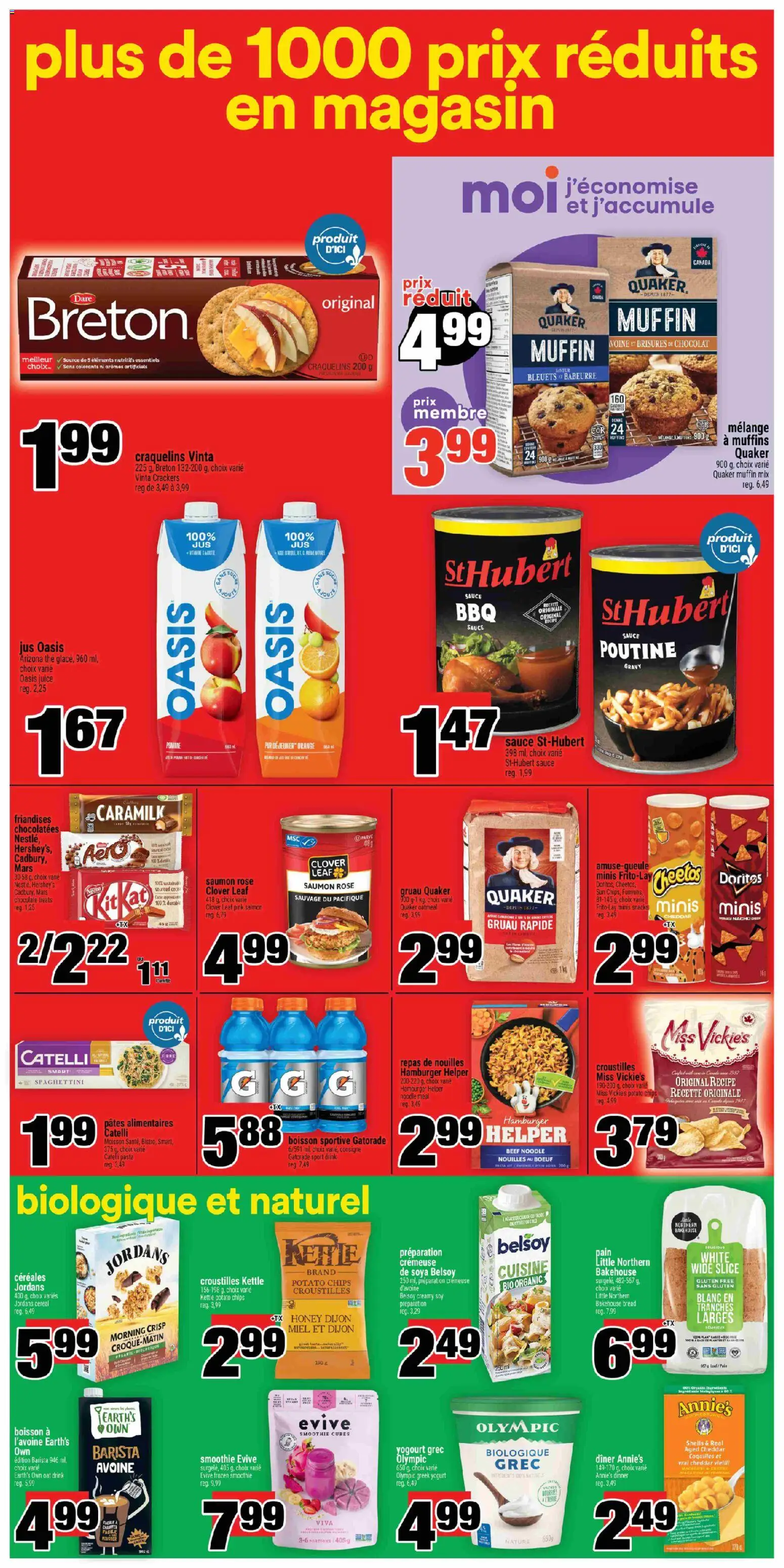 Super C flyer valid from 15.01.2026 | Page: 7 | Products: Kettle, Yogurt, Bread, Juice