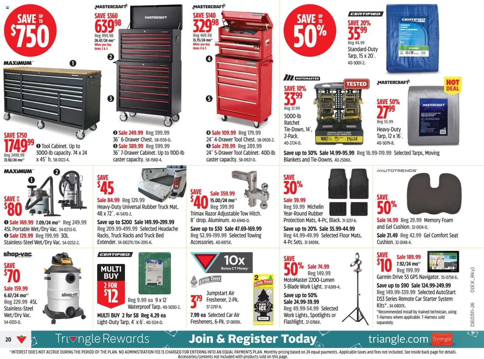 Canadian Tire flyer valid from 12.03.2026 | Page: 20 | Products: Bed