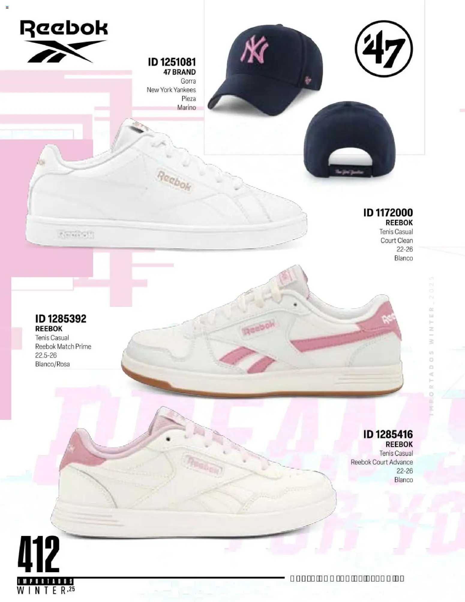 Nuevas ofertas de Price Shoes válidas en toda la República Mexicana desde el 11.11.2025. ¡Encuentra las mejores ofertas en Price Shoes catálogo Importados Winter 2025  ! | Página: 412 | Productos: Tenis, Gorra