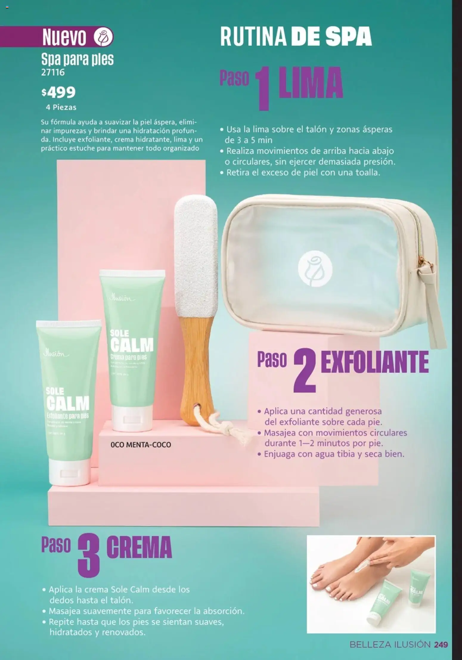 Nuevas ofertas de Ilusión válidas en toda la República Mexicana desde el 01.03.2026. ¡Encuentra las mejores ofertas en Ilusión catálogo Primavera! | Página: 251 | Productos: Crema, Agua, Estuche, Toalla