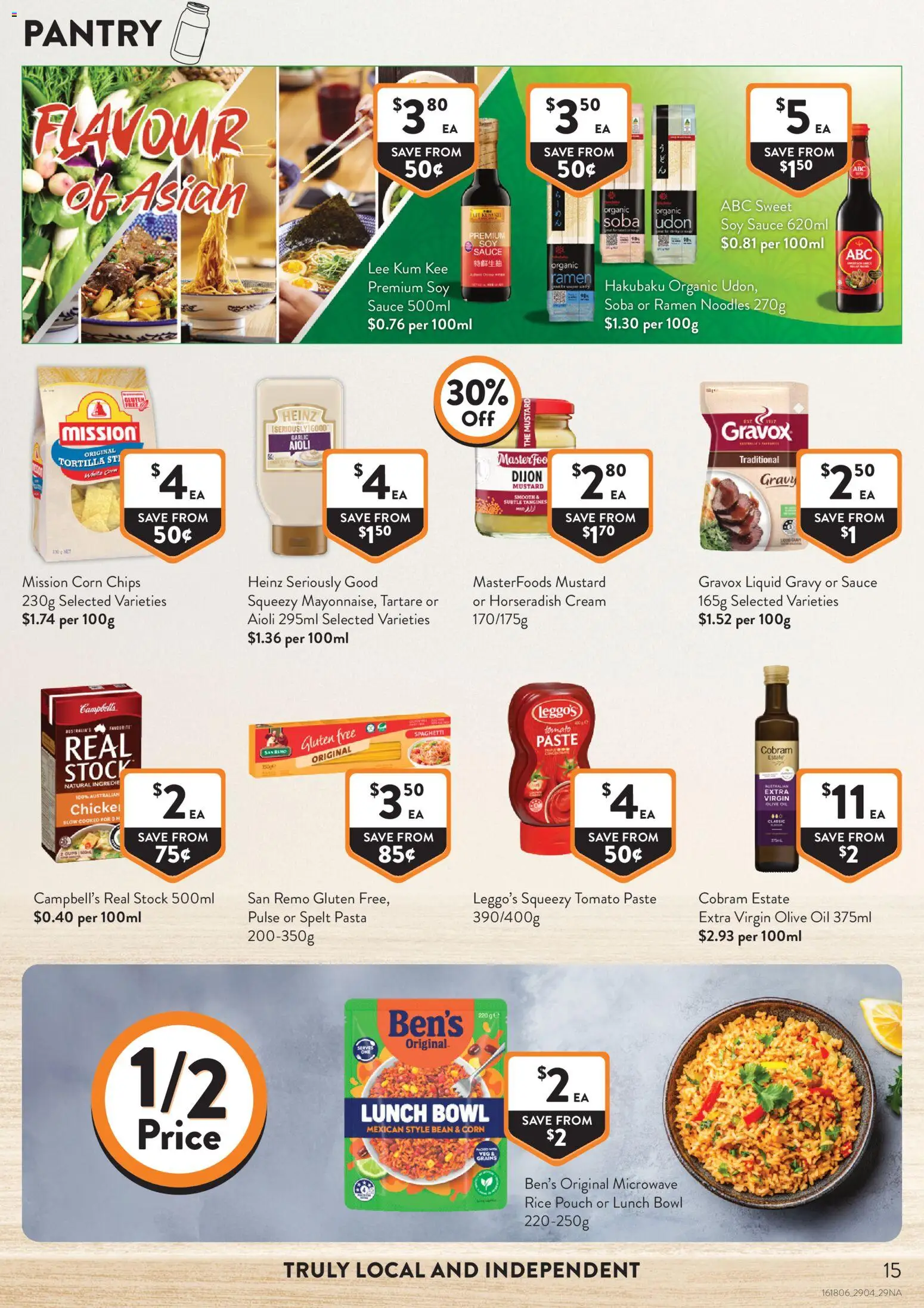 Foodworks catalogue - valid from 29.04.2026 | Page: 15 | Products: Oil, Rice, Noodles, Pasta