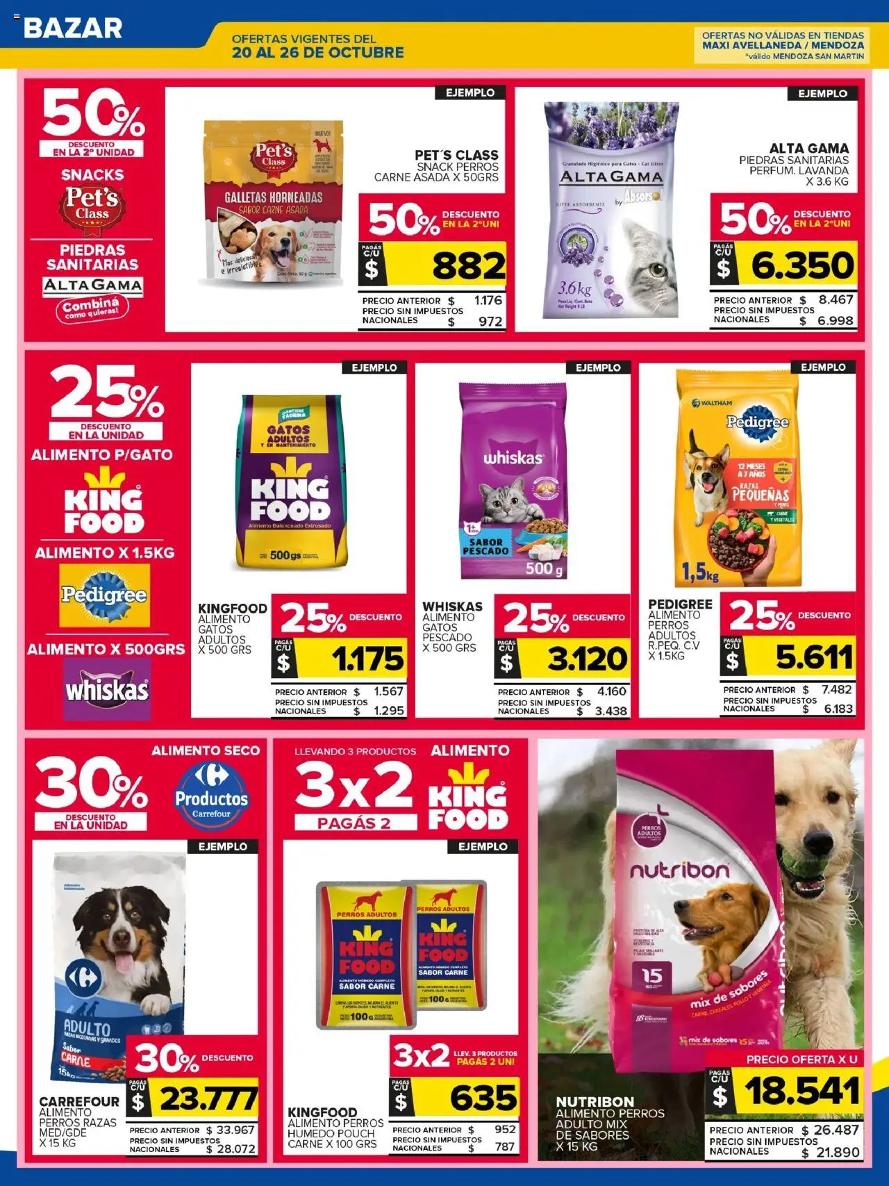 Carrefour Maxi catálogo - Chubut │ válido desde el 20.10.2025 | Página: 21 | Productos: Peso, Pollo, Pescado, Galletas