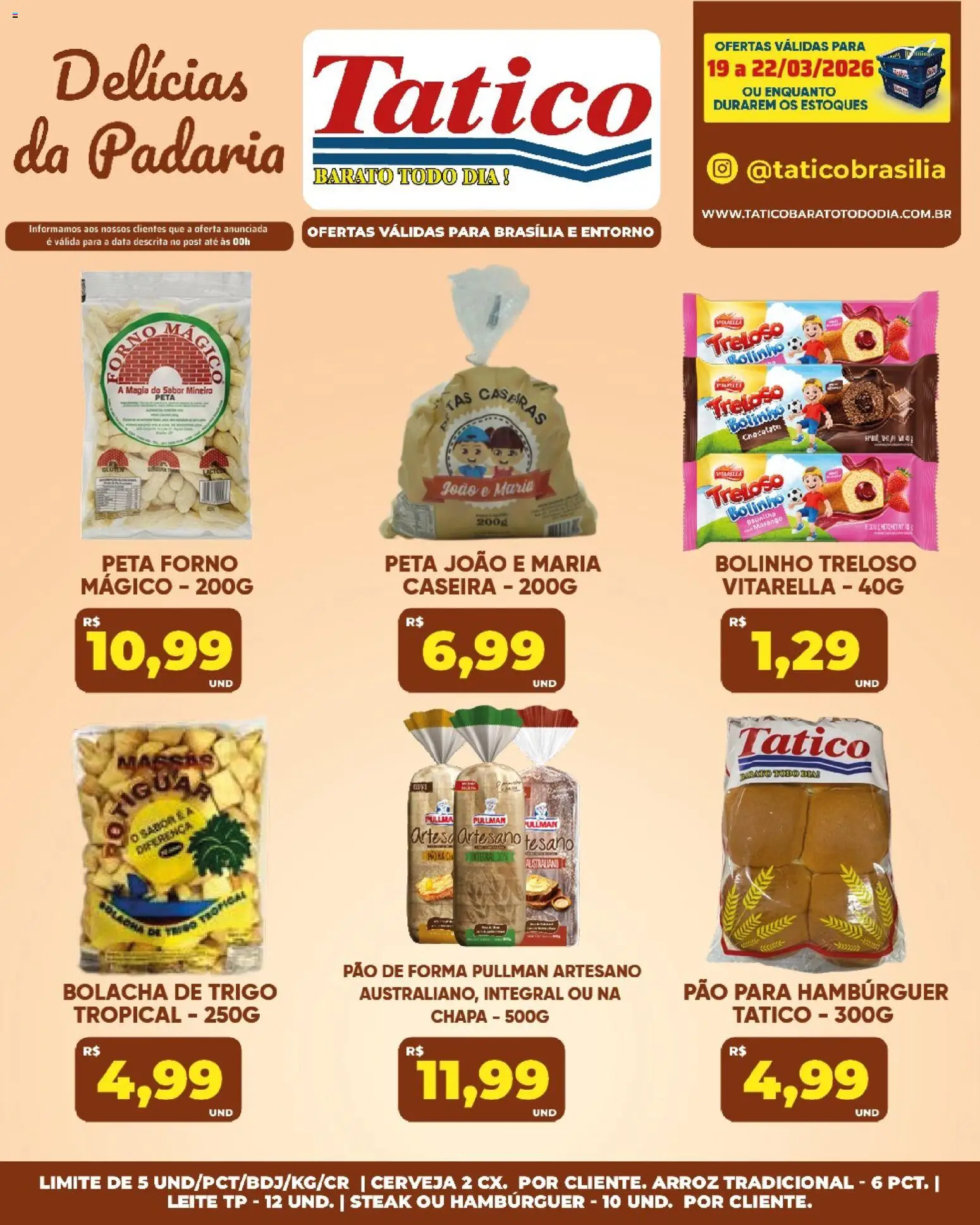Tatico Folheto - válido de 21.03.2026 | Página: 52 | Produtos: Forno, Leite, Cerveja, Arroz