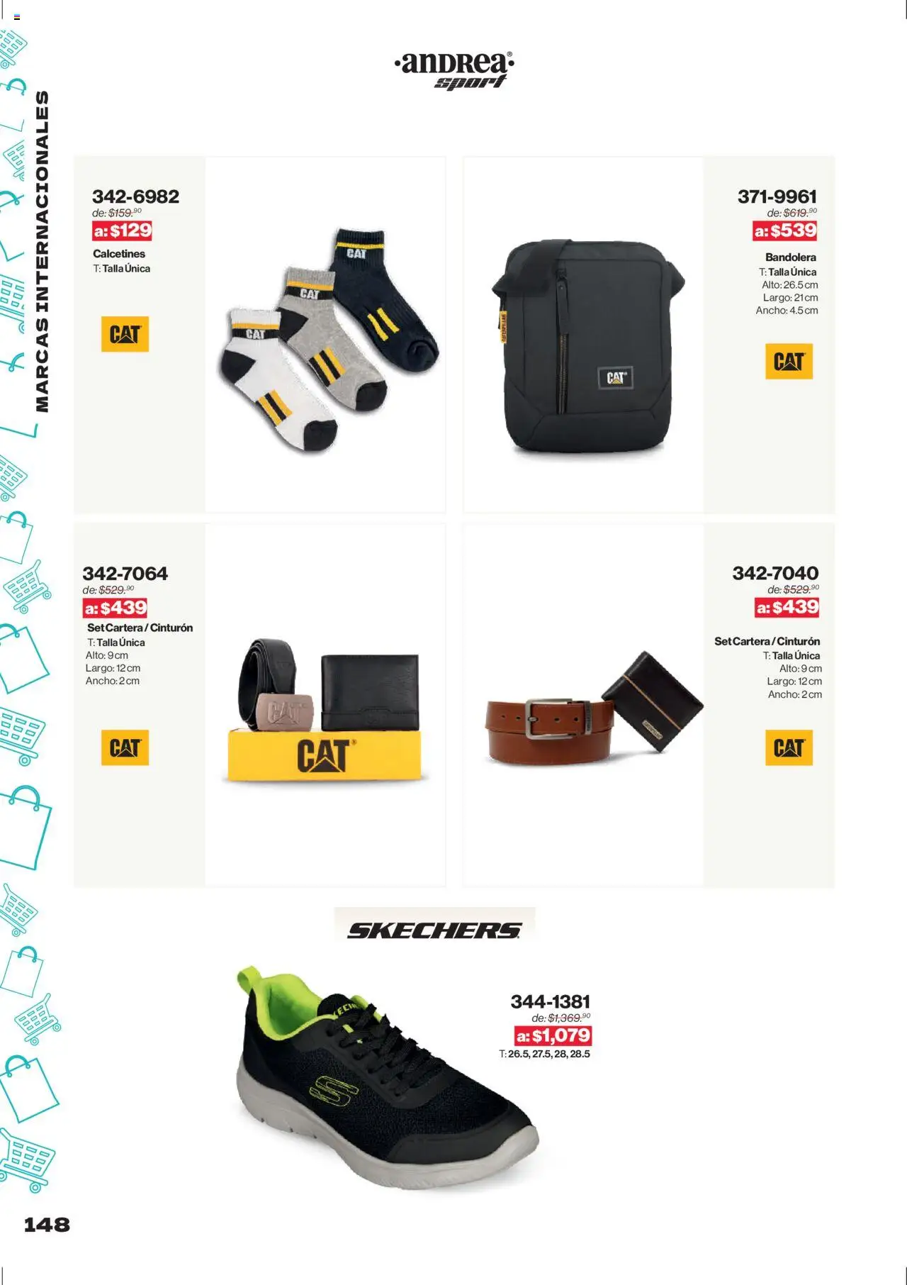 Nuevas ofertas de Andrea válidas en toda la República Mexicana desde el 10.08.2025. ¡Encuentra las mejores ofertas en Andrea - Catálogo Outlet! | Página: 148 | Productos: Cinturón