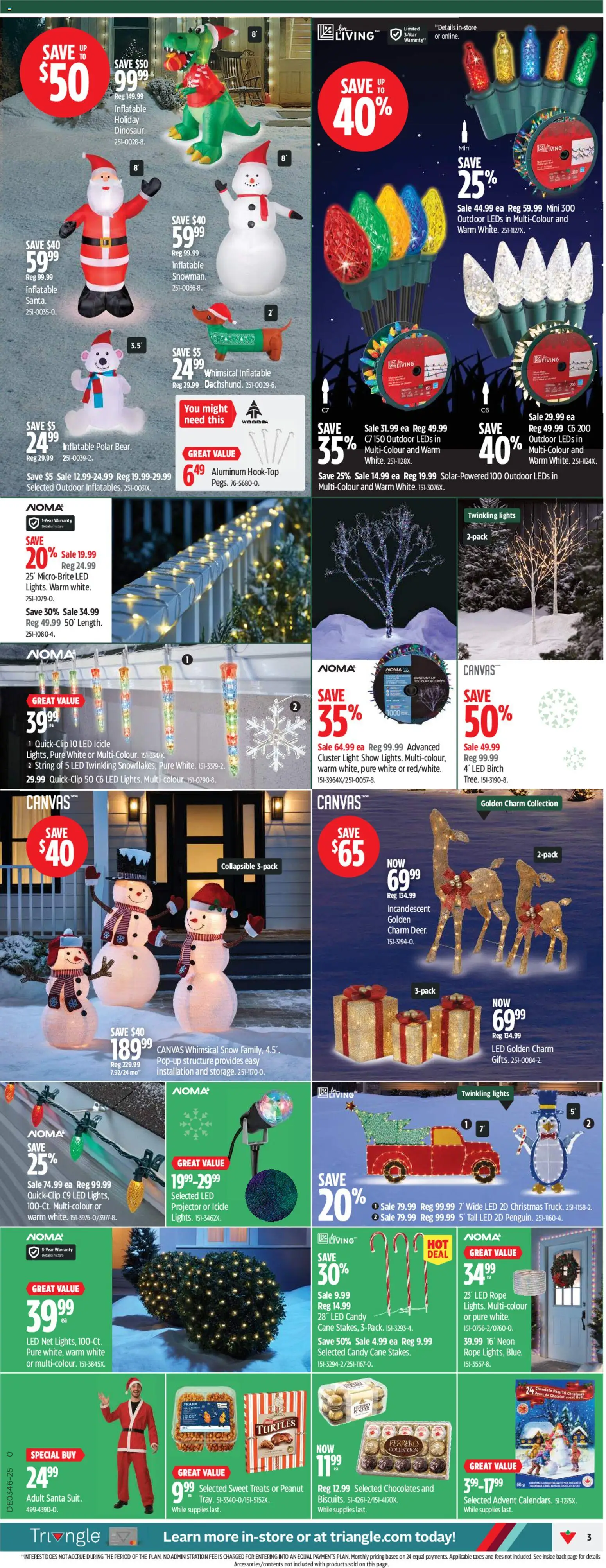 Canadian Tire flyer valid from 06.11.2025 | Page: 3