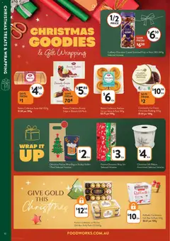 Preview of Foodworks  Catalogue  - valid from 17.12.2025 | Page: 10 | Products: Box, Wine, Pudding, Bag