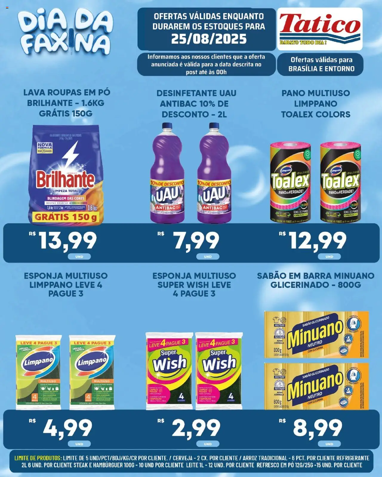 Tatico Folheto - válido de 25.08.2025 | Página: 16 | Produtos: Pó, Esponja, Refresco, Arroz
