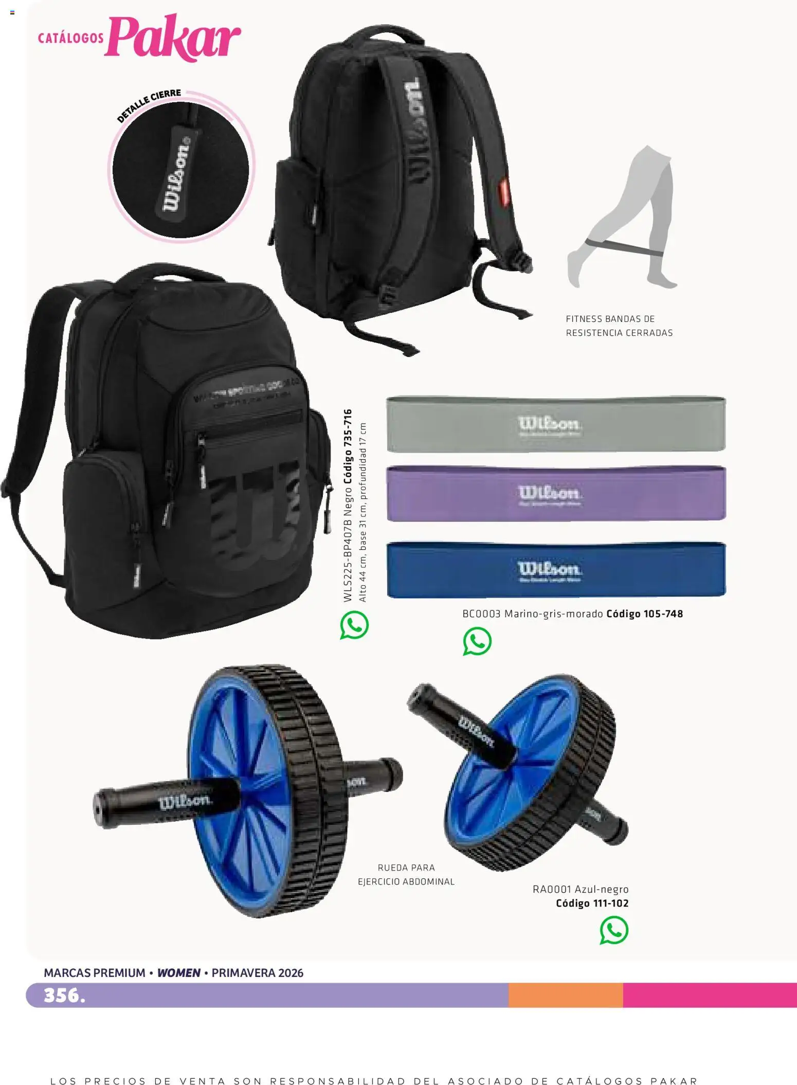 Nuevas ofertas de SC Pakar válidas en toda la República Mexicana desde el 27.02.2026. ¡Encuentra las mejores ofertas en SC Pakar catálogo Premium Women! | Página: 356