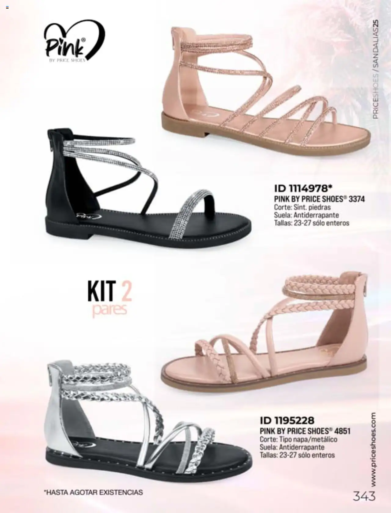 Nuevas ofertas de Price Shoes válidas en toda la República Mexicana desde el 27.01.2025. ¡Encuentra las mejores ofertas en Price Shoes catálogo Sandalias! | Página: 343