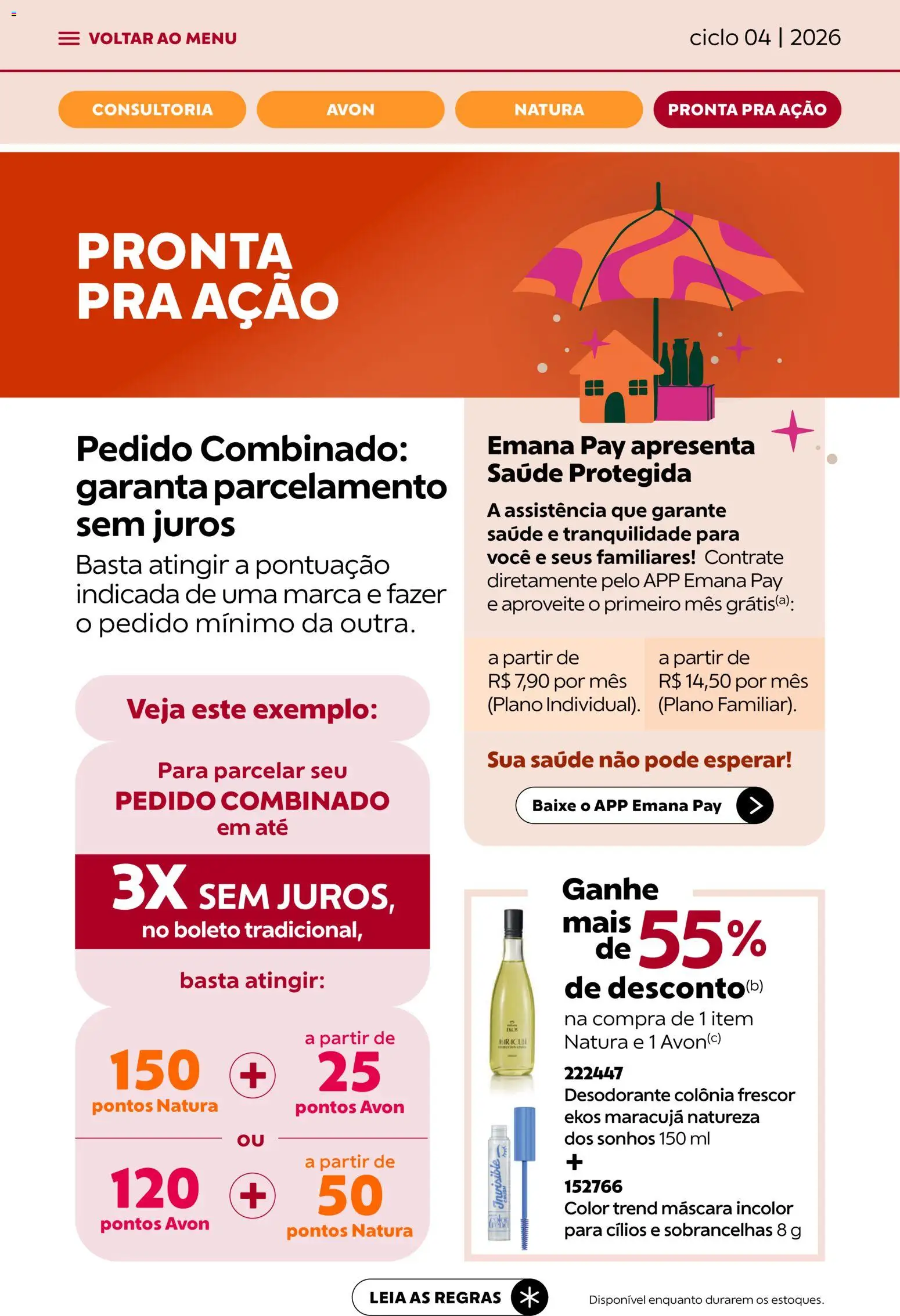 Avon Folheto - válido de 18.02.2026 | Página: 45 | Produtos: Maracujá, Desodorante