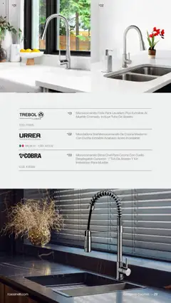 Vista previa de folleto Catálogo Cassinelli  de la Cassinelli válido desde 05.08.2025 | Página: 29 | Productos: Lavadero, Ducha, Cocina