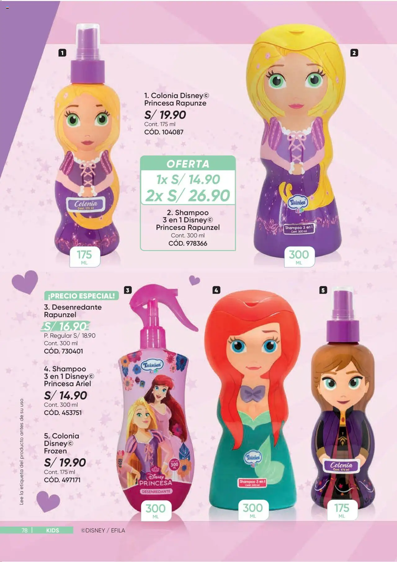 Catálogo Azzorti válido desde 15.09.2025 | Página: 78 | Productos: Shampoo